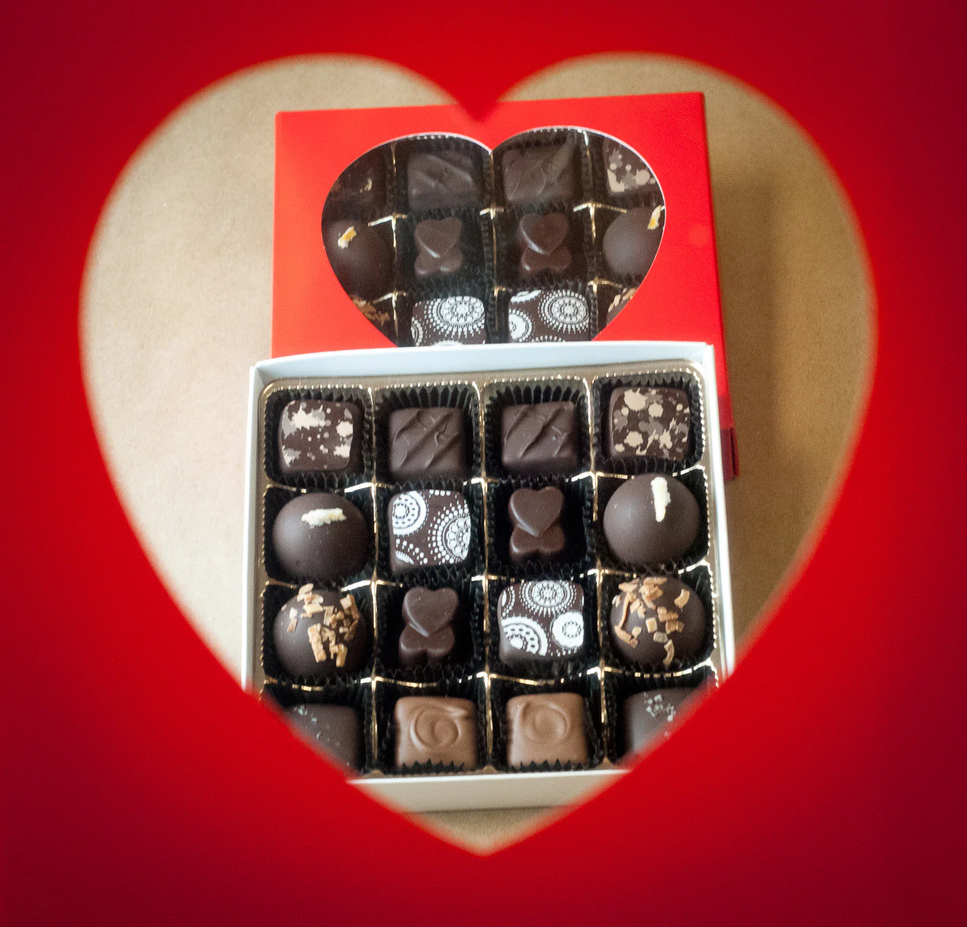 Sweet 16 Heart Chocolate Box - Image 3